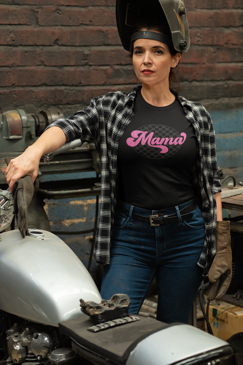 Mama (Checkered)