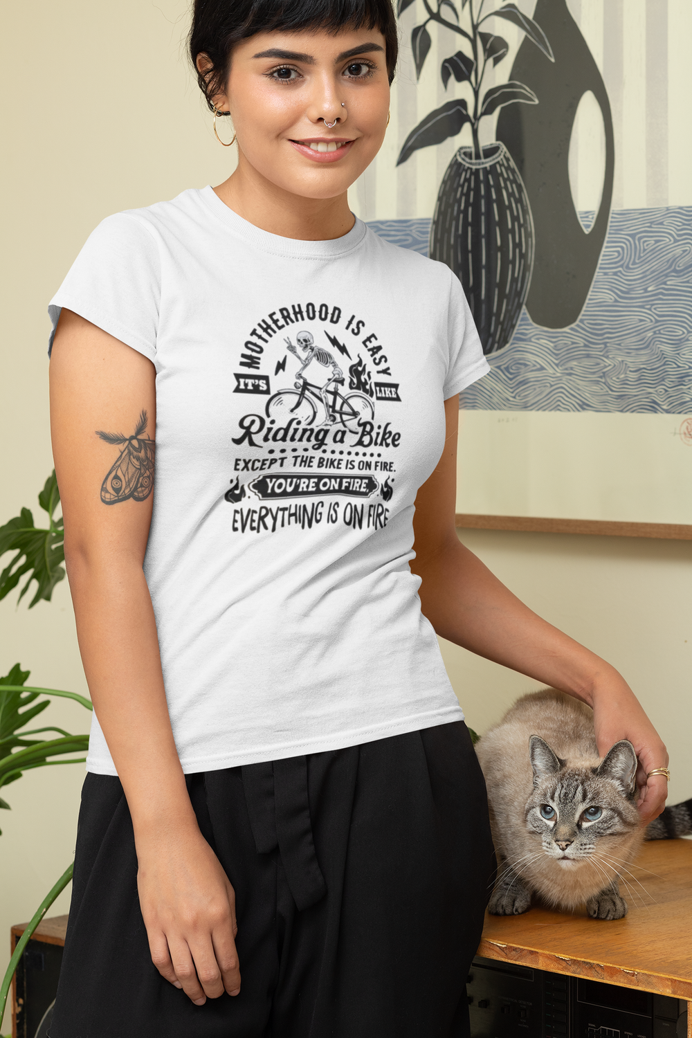 Motherhood is Easy T-Shirt