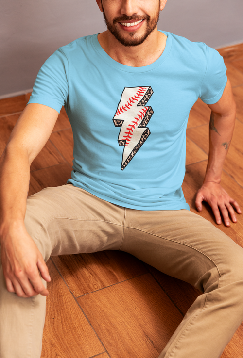 Baseball Lightning T-Shirt