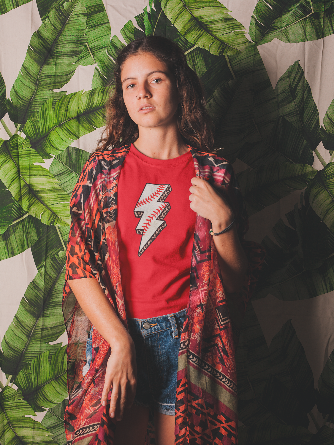 Baseball Lightning T-Shirt