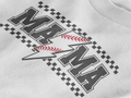 Checkered Baseball Mama Lightning T-Shirt