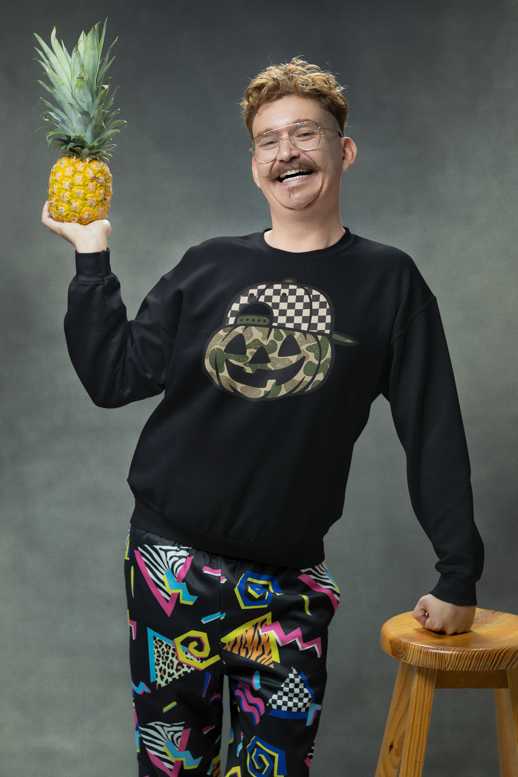Camo Pumpkin Shirt