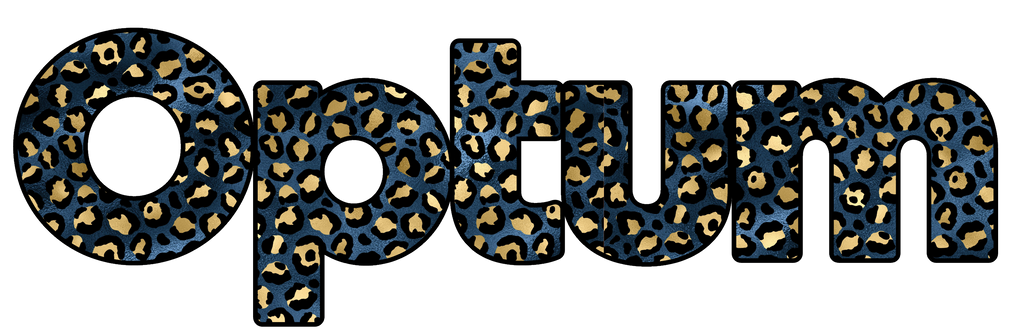 Optum Blue Leopard Shirt
