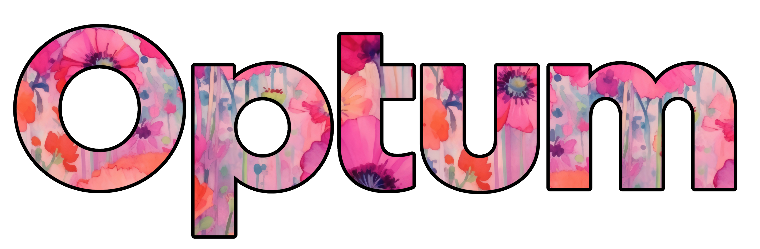 Optum Pink Summer Meadow Shirt