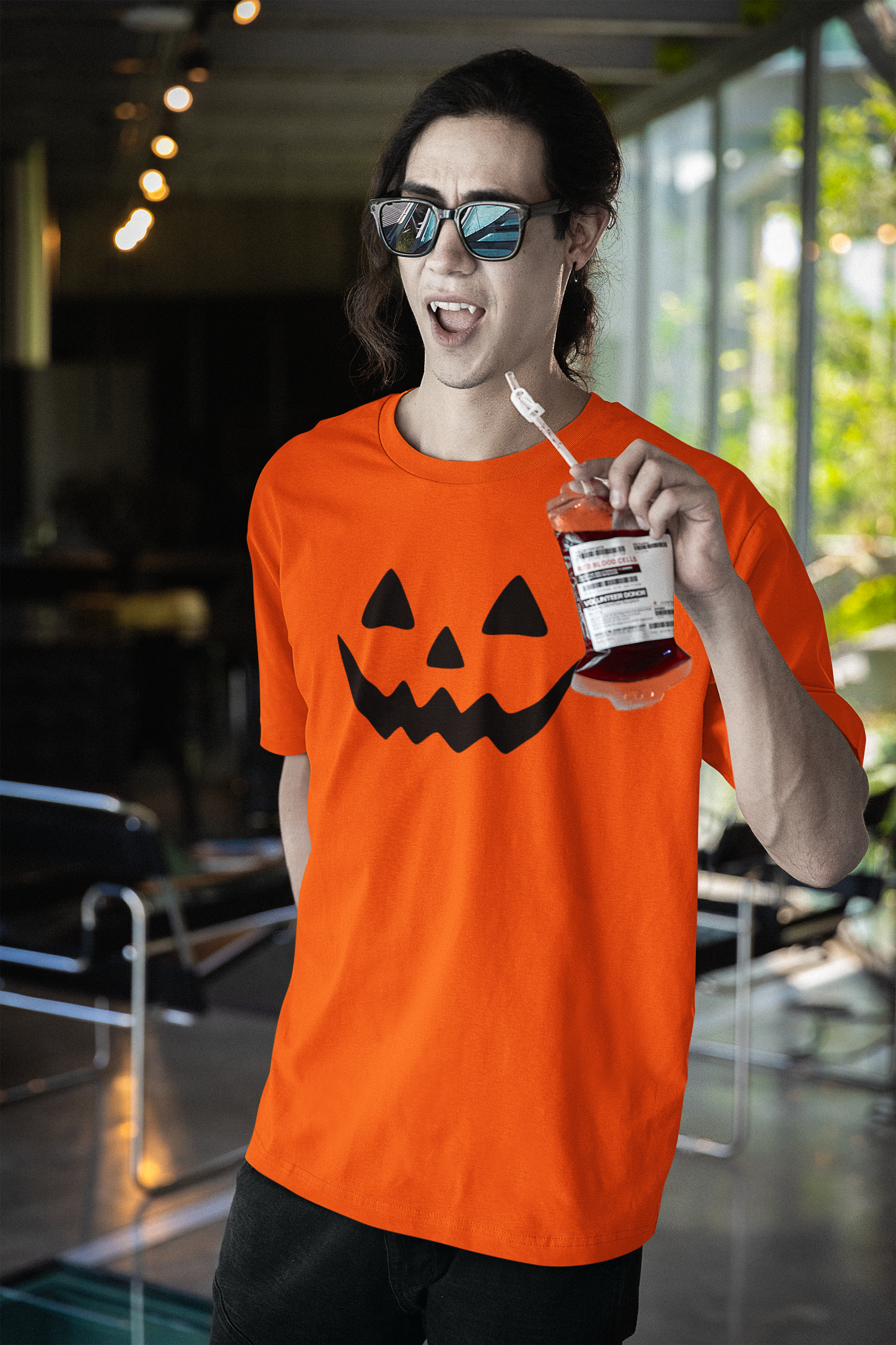 Just the Face, Jack O'Lantern Shirt