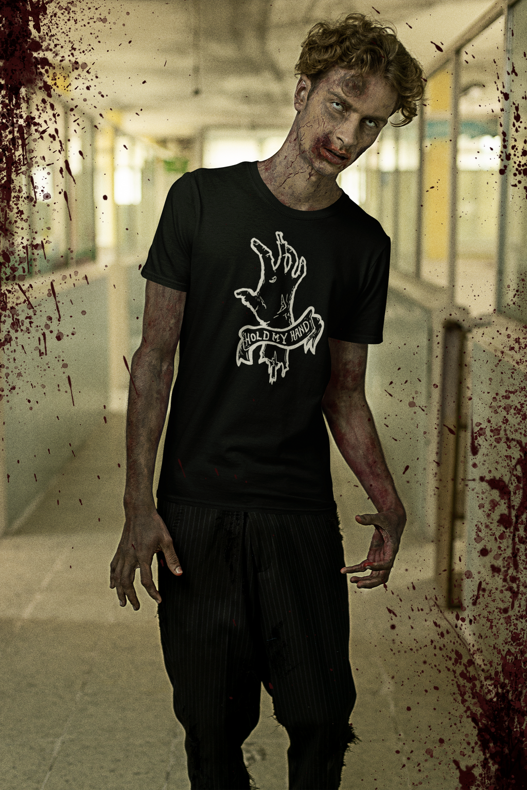 Hold My Hand Zombie Shirt