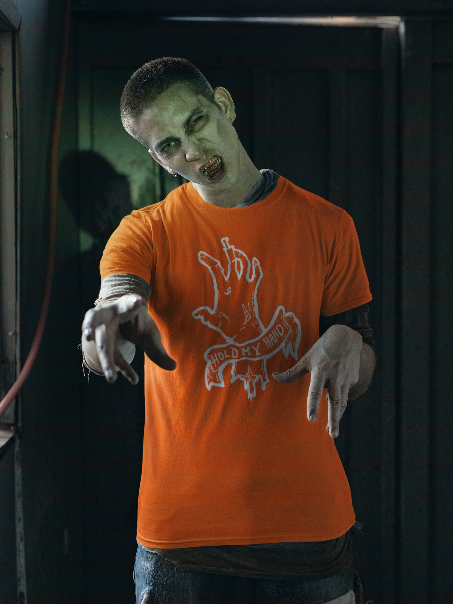 Hold My Hand Zombie Shirt