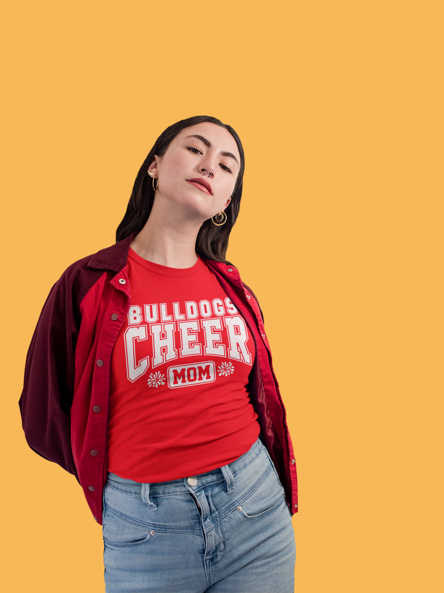Retro Cheer Mom